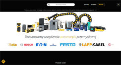 Desktop Screenshot of cptrade.pl